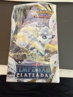 SPANISH ~ Pokemon TCG Sword & Shield Silver Tempest Booster Box 36 Packs SEALED - Image 2
