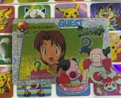 Pokemon Charizard Vintage Pocket Monsters Vending HOLO Prism Sticker 98 Nintendo - Image 1