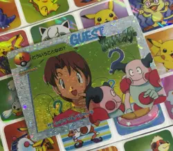Pokemon Charizard Vintage Pocket Monsters Vending HOLO Prism Sticker 98 Nintendo - Image 3