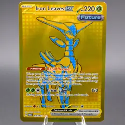 Iron Leaves ex 176/131 Hyper Rare SV: Prismatic Evolutions Pokemon TCG NM - Image 1