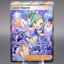 Lisia's Appeal 234/191 Ultra Rare SV08: Surging Sparks Pokemon TCG NM - Image 1