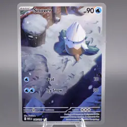 Snover 140/132 Illustration Rare ME01: Mega Evolution Pokemon TCG NM - Image 1