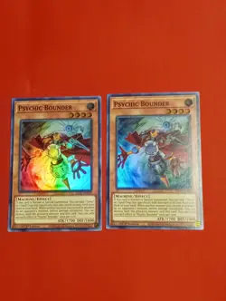 VLP/NM Psychic Bounder 1st Ed Super Rare LED7-EN032 Yu-Gi-Oh! Two Available - Image 1