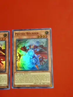 VLP/NM Psychic Bounder 1st Ed Super Rare LED7-EN032 Yu-Gi-Oh! Two Available - Image 2
