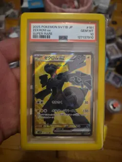 PSA10 Zekrom ex SR Pokemon Card Japanese Super Rare - Image 1