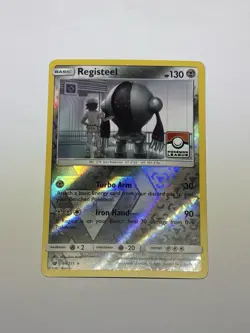 Registeel 68/111 Stamped Pokemon League Reverse Holo Promo Pokemon TCG NM/Mint - Image 1