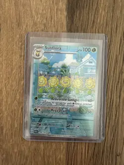 Pokemon TCG Sunflora Card Twilight Masquerade 169/167 - Image 1