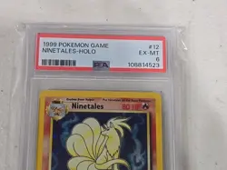Magneton 12/102 Base Set Rare Holo Pokemon Card WOTC 1999 - PSA 6 EX-MT - Image 4