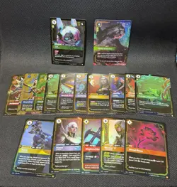 Riftbound Unleashed Foil Lot - 17 Cards - Image 1