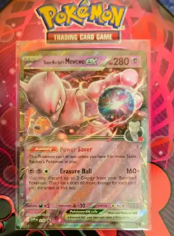 Pokemon TCG: Destined Rivals Promo - SVP 216 - Team Rocket's Mewtwo Ex - Image 1