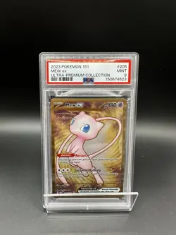 The Pokemon Company Mew ex 205/165 Scarlet & Violet 151 Metal EN 2023 PSA 9 - Image 1