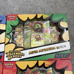 Pokemon Mega Evolution Ascended Heroes EX Box Bundle x4 pack As on Photo - Image 5