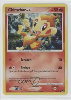 Chimchar Pokemon Organized Play Promotional Series 6 #14 2007 - Image 1