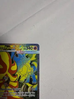 MEGA PYROAR EX 099/086 CHAOS RISING POKEMON (FULL ART, NM) - Image 4