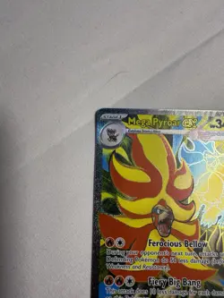 MEGA PYROAR EX 099/086 CHAOS RISING POKEMON (FULL ART, NM) - Image 5