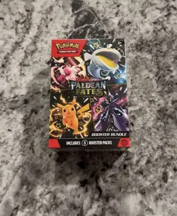 Pokemon TCG Scarlet & Violet Paldean Fates Booster Bundle Factory Sealed - Image 1