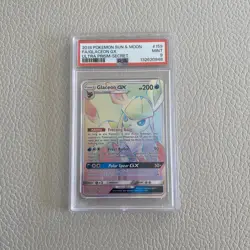 2018 Pokemon Sun & Moon Glaceon GX #159 PSA 9 Ultra Prism - Image 1