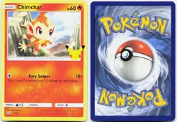 Chimchar 012/025 Promo McDonald's 25th Anniversary Promos Pokemon Near Mint - Image 1