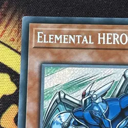 Elemental HERO Stratos BLC1-EN003 Near Mint Secret Rare Limited Edition Yu-Gi-Oh - Image 2