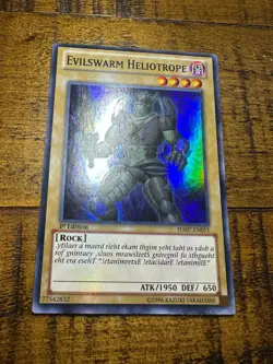 Evilswarm Heliotrope HA07-EN011 1st Edition Super Rare LP + BONUS - Image 1