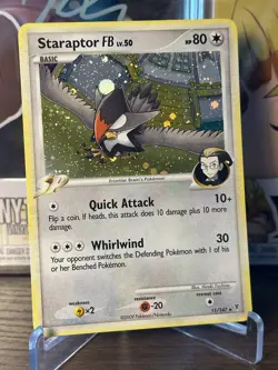 Staraptor FB - 11/147 - Supreme Victors Holo Rare Pokemon TCG - Image 1