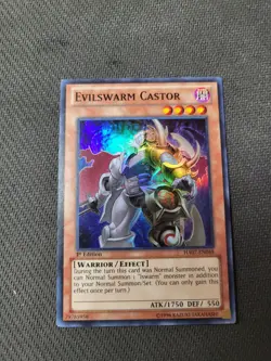 1x Yugioh! Evilswarm Castor - HA07-EN048 - Super Rare - 1st Edition LP - Image 1