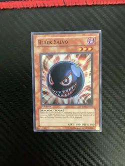 Black Salvo CRMS-EN015 (Super Rare, 1st Edition, Lightly Played / LP) Yugioh - Image 1