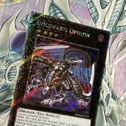 Evilswarm Ophion 1st Edition Platinum Secret Rare RA04-EN179 Yu-Gi-Oh! M/NM - Image 2
