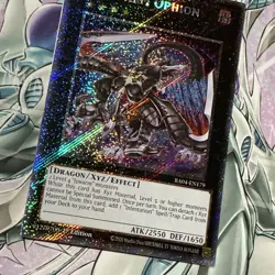 Evilswarm Ophion 1st Edition Platinum Secret Rare RA04-EN179 Yu-Gi-Oh! M/NM - Image 3