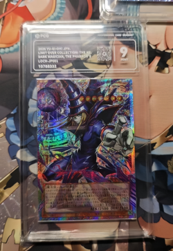 PCG9 Yu-Gi-Oh Dark Magician Pharaoh's Servant Prismatic Rare LOCH-JP001 PSER OF - Image 1