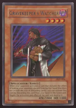 Yu-Gi-Oh! Gravekeeper's Watcher #PGD-064 Rare - Image 1