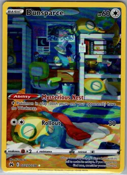 Dunsparce GG23/GG70 SWSH: Crown Zenith: Galarian Gallery - Pokemon Card - NM - Image 1