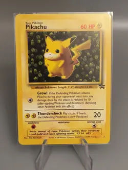 1999 Wizards of the Coast Pikachu Promo 60 HP Wotc Promo Card 01/53 - Image 1