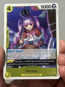 Perona OP14-111 The Azure Sea's Seven One Piece Foil Card NM English - Image 1