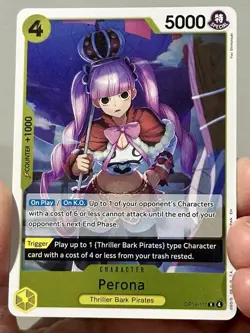 Perona OP14-111 The Azure Sea's Seven One Piece Foil Card NM English - Image 2