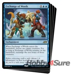 Exchange Of Words X4 M/NM Magic: The Gathering MTG Unfinity - Image 1