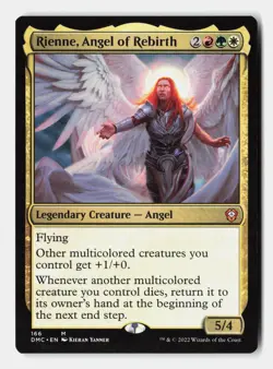 Rienne, Angel of Rebirth 166 Commander: Dominaria United Magic: The Gathering NM - Image 1