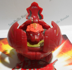 Bakugan Tigrerra Red Pyrus Open Core B1 Classic 250G - Image 1