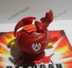 Bakugan Tigrerra Red Pyrus Open Core B1 Classic 250G - Image 2