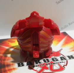 Bakugan Tigrerra Red Pyrus Open Core B1 Classic 250G - Image 4