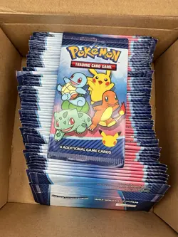 Pokemon McDonalds 25th Anniversary Promo Booster Pack 2021 SEALED lot of 54 - Image 1