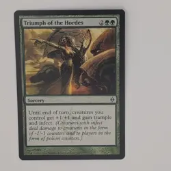 Wizards of the Coast Triumph of the Hordes New Phyrexia Uncommon Green Sorcery - Image 1