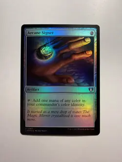 Arcane Signet 367 MTG Commander Masters Foil - Image 1