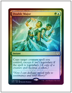 1x Double Major, Foil, Magic MTG NM - Image 1