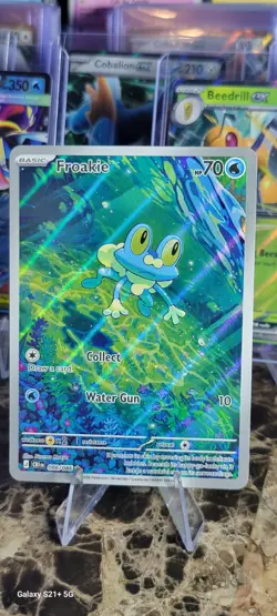 Chaos Rising Pokemon Card #088 Froakie illustration Rare SIR IR UR - Image 1