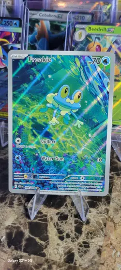 Chaos Rising Pokemon Card #088 Froakie illustration Rare SIR IR UR - Image 2