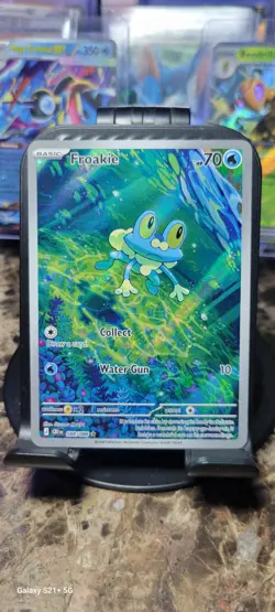 Chaos Rising Pokemon Card #088 Froakie illustration Rare SIR IR UR - Image 3
