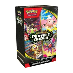 Pokemon TCG: Mega Evolution – Perfect Order Booster Bundle (6 Packs) - Image 1