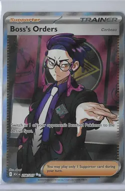 Boss's Orders [Corbeau] 256/217 Ultra Rare Ascended Heroes Pokemon Near Mint - Image 1