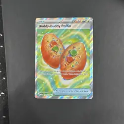 BUDDY-BUDDY POFFIN 167/132 ULTRA RARE MEGA EVOLUTION POKEMON NEAR MINT - Image 1